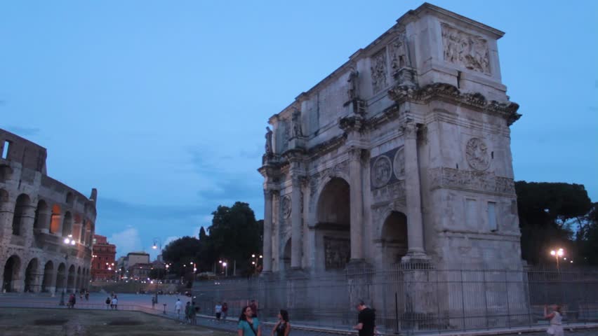 Header of coliseum