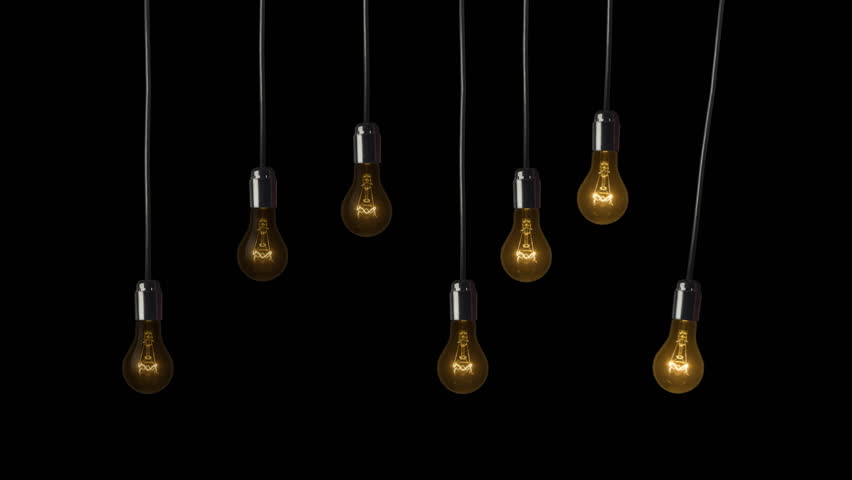 Swinging Light Bulb Stock Footage Video 5573414 Shutterstock