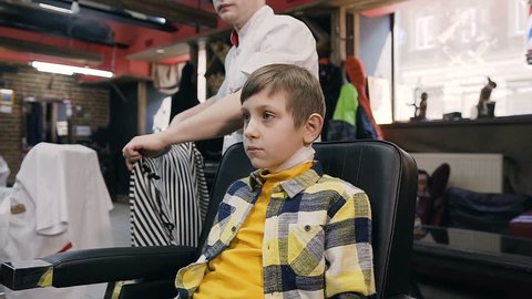 Gentlemans Hairdressing Stock Video Footage 4k And Hd
