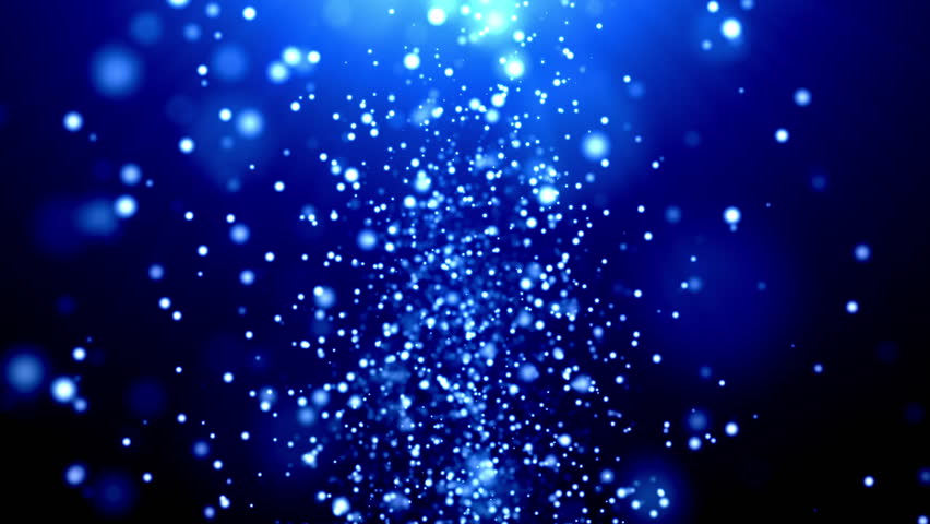 Blue Sparkling Background Loop 01 Stock Footage Video (100% Royalty