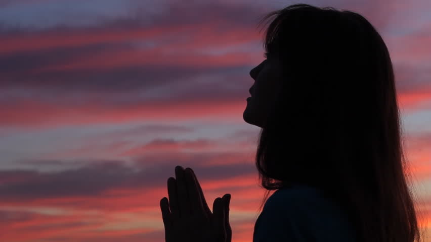 Girl praying up at the heavens image - Free stock photo - Public Domain ...