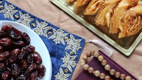 Ramadan Kareem Party Stock Video Footage - 4K and HD Video 