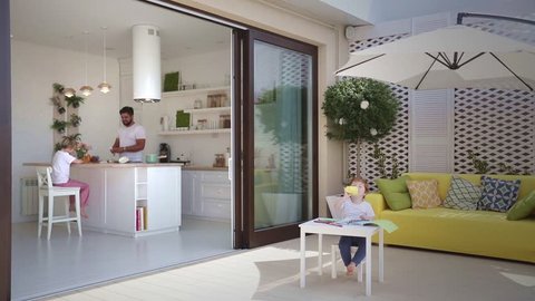 Sliding Doors Patio Stock Video Footage 4k And Hd Video Clips
