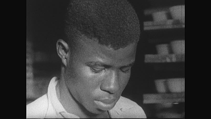 Africa 1940s Man At Work Stock Footage Video 100 Royalty Free