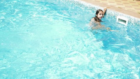 Teen Bikini Pool Stock Video Footage - 4K and HD Video Clips | Shutterstock