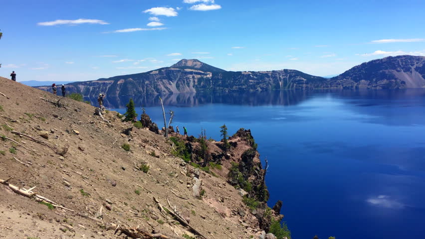 Scenic Landscape of Crater Lake National Park, Oregon image - Free ...