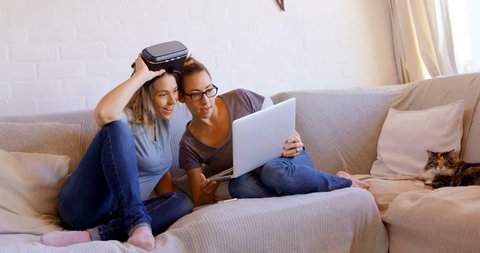 Teens Hang Out In Bedroom Stock Footage Video 100 Royalty