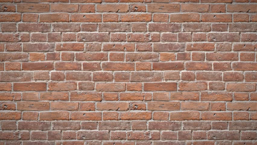 Moving Background Old Brick Wall Stock Footage 100