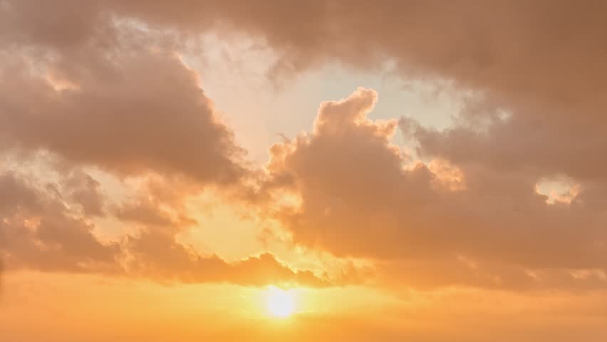 Late Afternoon sun in orange sky image - Free stock photo - Public ...