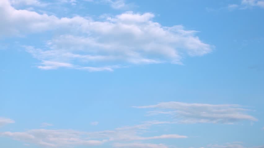 Clouds on a mostly clear sky image - Free stock photo - Public Domain ...