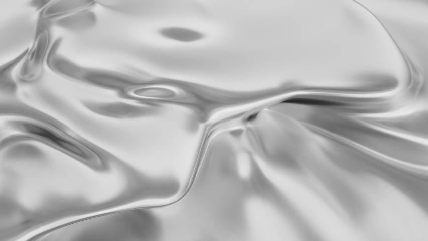 Abstract Liquid. Wave Background. Grey Stock Footage Video (100%