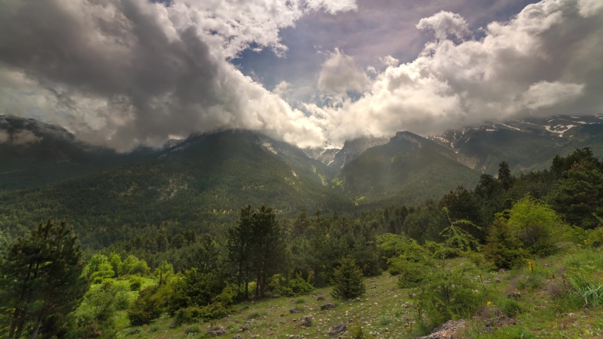 Clouds on Mount Olympus image - Free stock photo - Public Domain photo ...