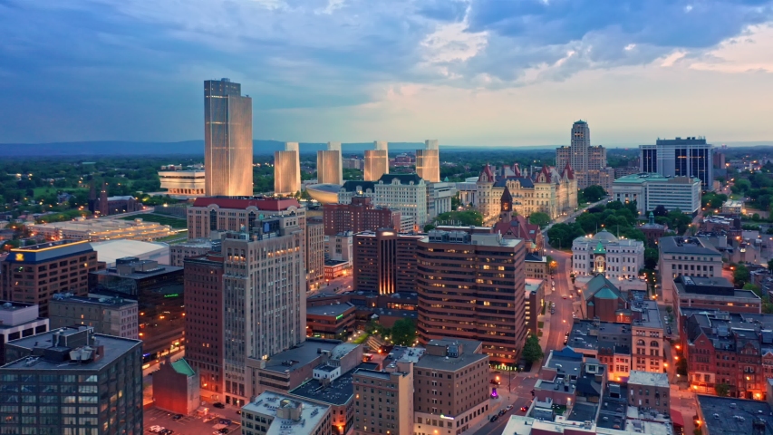 Albany Cityscape in New York image - Free stock photo - Public Domain ...