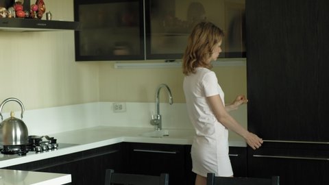 Beautiful Dark Kitchen Cabinets Stock Video Footage 4k And Hd