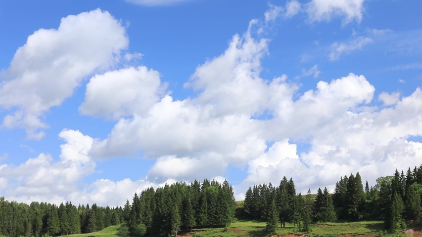 Clouds reflection in the river below image - Free stock photo - Public ...