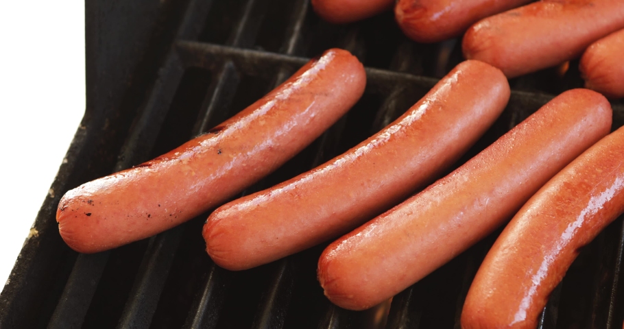 Hot Dogs and Meat on the Grill image - Free stock photo - Public Domain ...