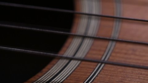 Guitar Neck And Headstock Stock Footage Video 100 Royalty Free