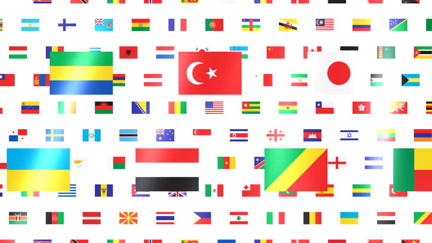 World Flags Stock Footage Video 1048693 | Shutterstock