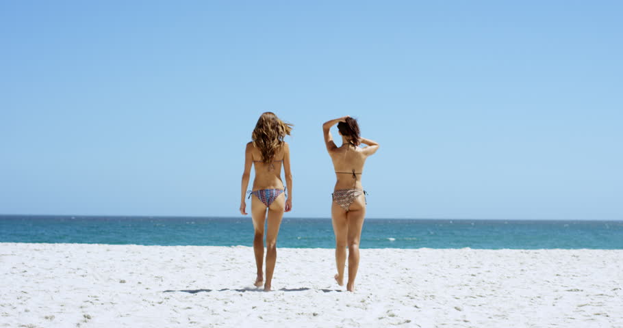 910px x 480px - Sexy Beach Girls Wearing Bikinis Stock Footage Video (100% Royalty-free)  10516433 | Shutterstock
