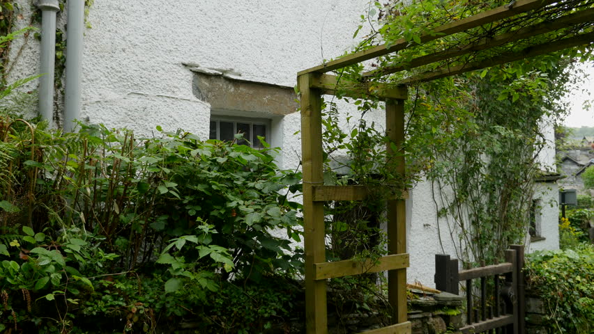 Dove Cottage Lake District Home Stock Footage Video 100