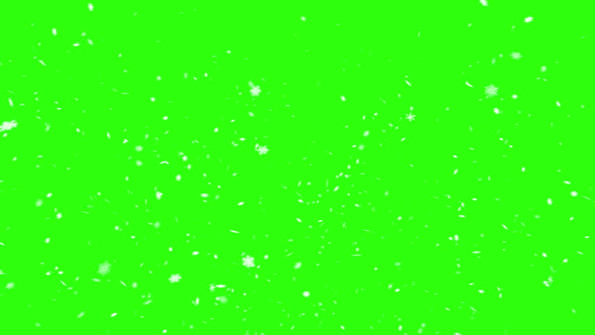 Snow Animation Green Screen Stock Footage Video 4220191 | Shutterstock