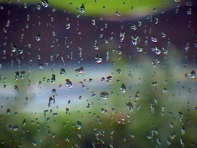 Light Rain On Window. Winter Day. Stock Footage Video 379721 | Shutterstock