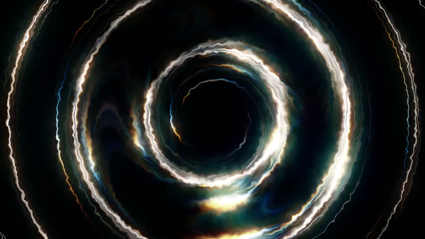 Blue Radiate Energy Sphere, Energy Ball Emitting Smoky Rays And ...