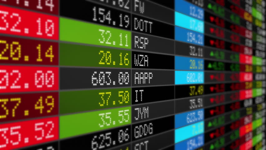 stock market tickers loopable black の動画素材 完全ロイヤリティ