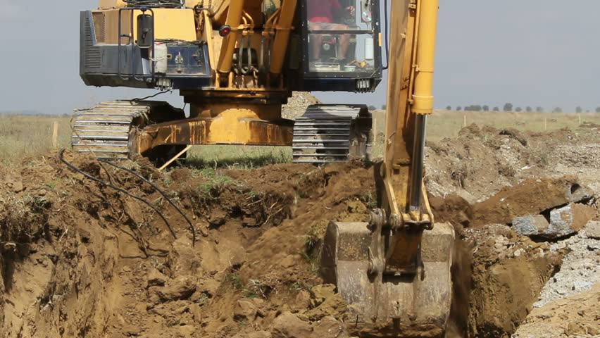 Header of excavator