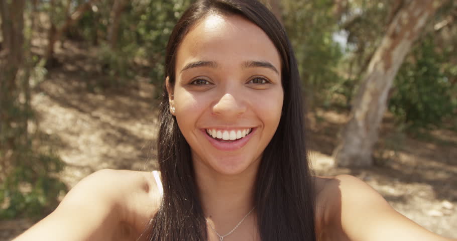 Cute Mexican Girl Taking Selfie Stock Footage Video 100 Royalty Free 12177473 Shutterstock