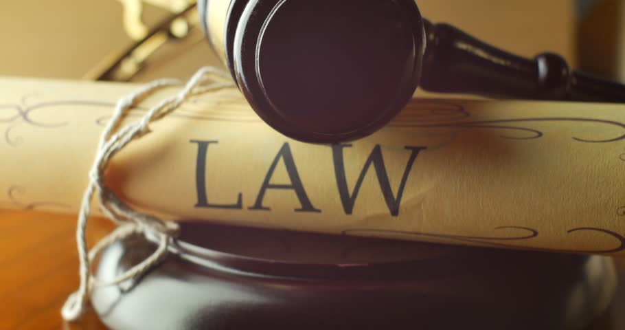 Header of law