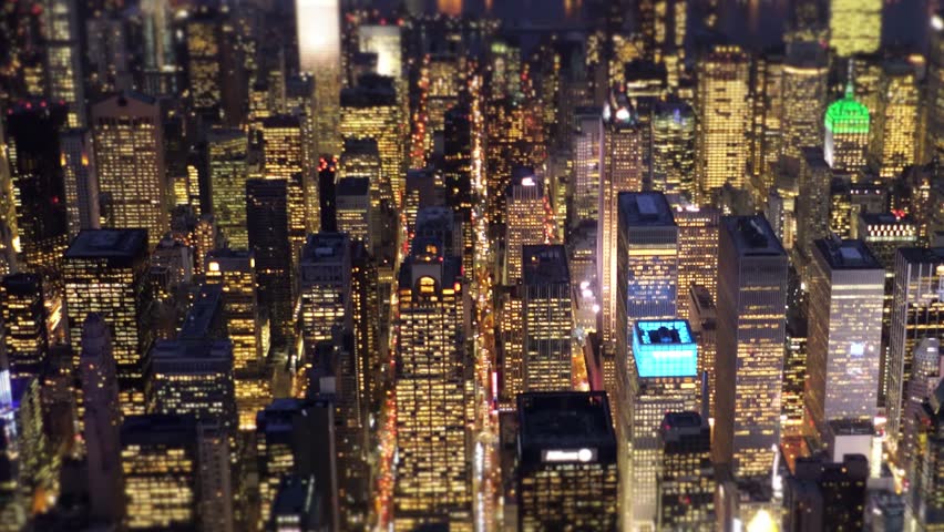 New York City Skyline at Stock Footage Video (100% Royalty-free