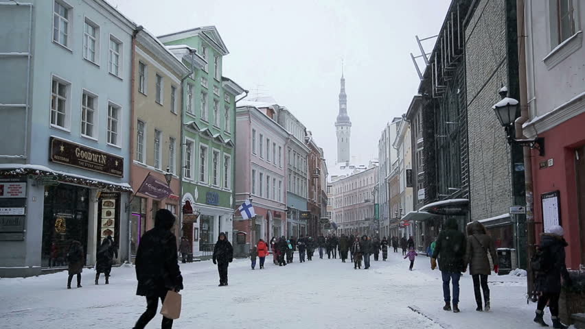 StockvideoClip von TALLIN, ESTONIA JANUARY 5, 2016 A Shutterstock