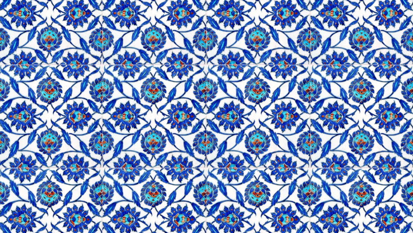 Traditional Blue Turkish Tiles Found Stockvideos Filmmaterial 100 Lizenzfrei 14320123 Shutterstock