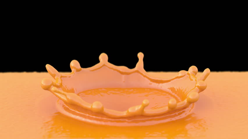 4k Orange Paint Drop Falling Stock Footage Video 100 Royalty Free 4k Orange Paint Drop Falling In Slow Motion And Making Beautiful Crown Splash Isolated On Black With Alpha Uhd 3840x2160
