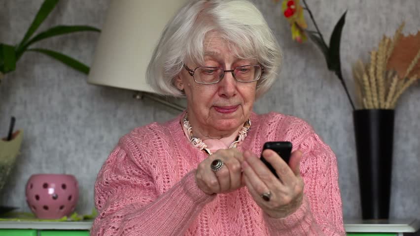 Image result for old lady on cell phone