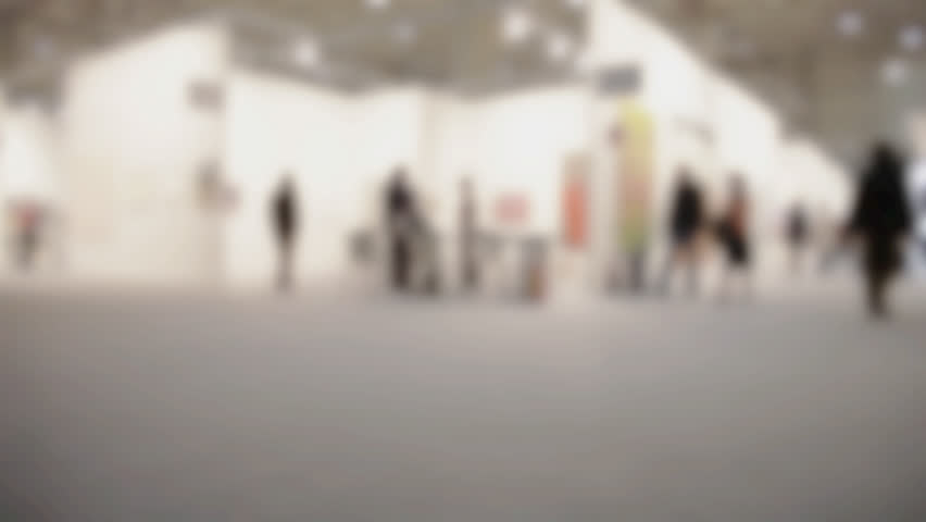 Panoramic View of People Walking Stock Footage Video (100% Royalty,free) 14720593