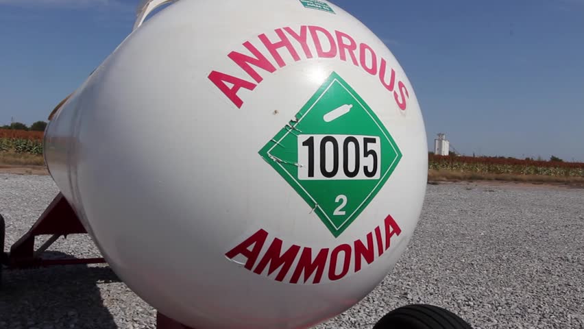 Header of ammonia