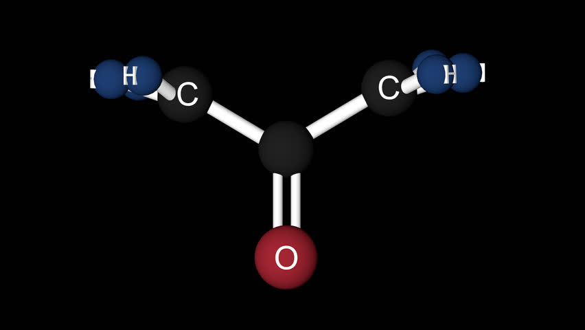 Formaldehyde Molecule Structure. Molecular Structure Of Formaldehyde ...