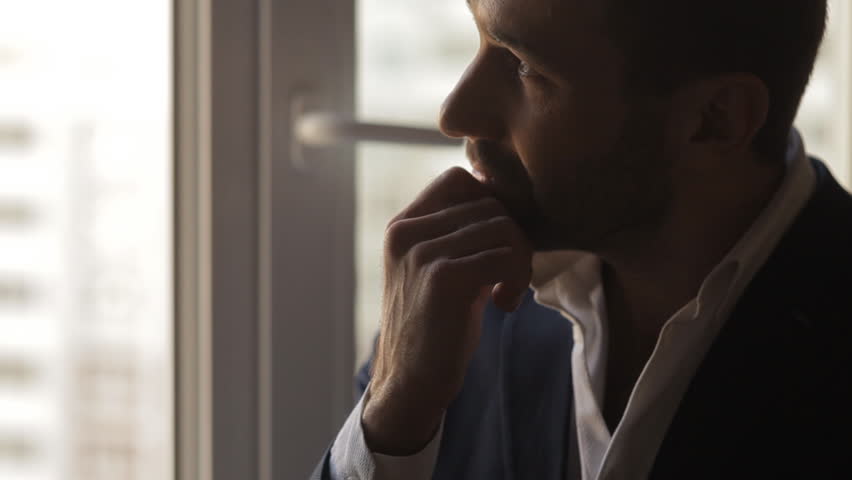 Header of thoughtful
