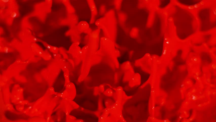 Red Hot Pink Depending On Stock Footage Video 100 Royalty Free Red Hot Pink Depending On How You Color It Fluid Splashes Up And Down Rhythmically In Slow Motion