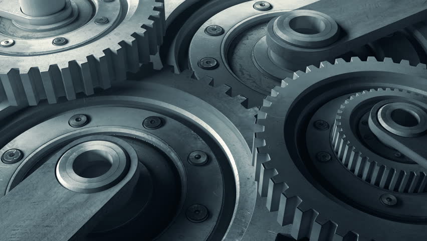 Mechanisms Of Metal On The Move Stock Footage Video 1690654 | Shutterstock