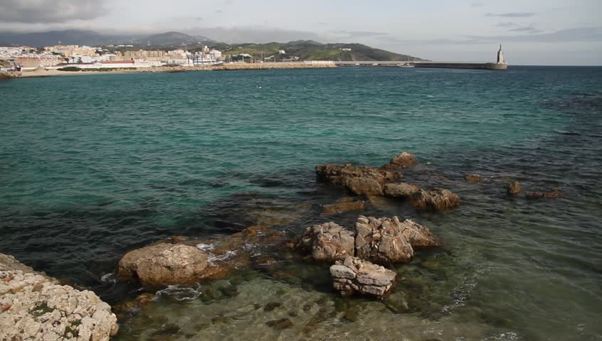 Stock video of sea rocks and waves, ocean, beach, | 16359973 | Shutterstock