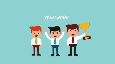 Teamwork Concept Video Animation Stock Footage Video (100% Royalty-free)  17078563 | Shutterstock