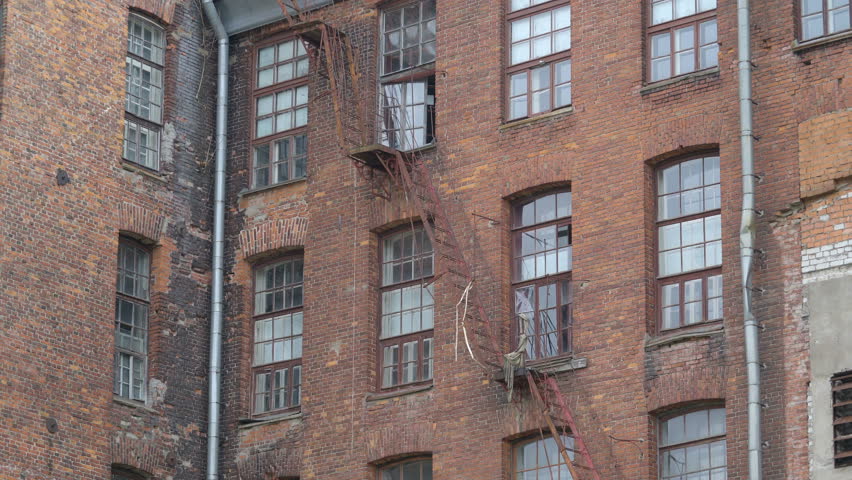 Brick Apartment Building Window exterior establishing shot of a new york style apartment building Brick Apartment Building Window exterior establishing shot of a new york style apartment building