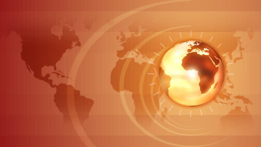 Broadcast News Opening Title Animation With Copy Space Broadcast News Opening Title Animation With Copy Space