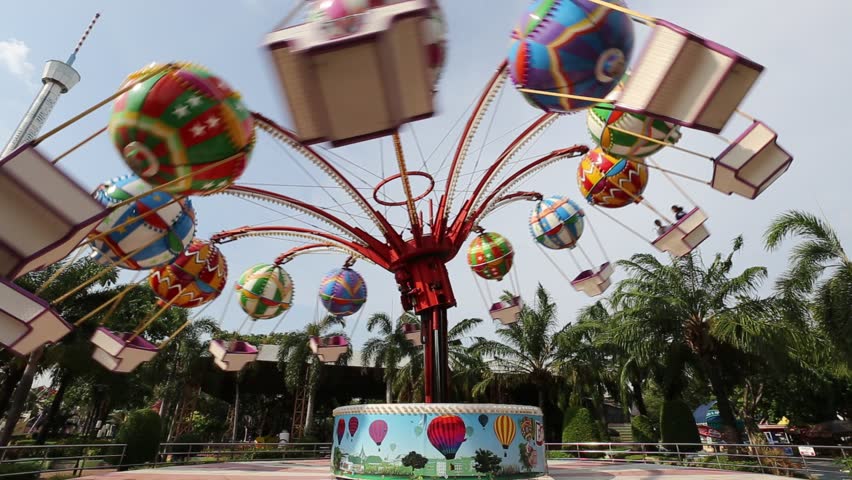 Bangkok, Thailand - April 24, 2014 :siam Park City Is An Amusement And 