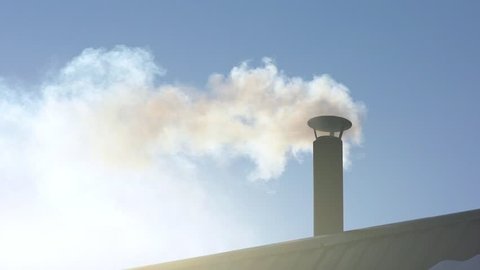 House Chimney Smoke Stock Video Footage 4k And Hd Video Clips
