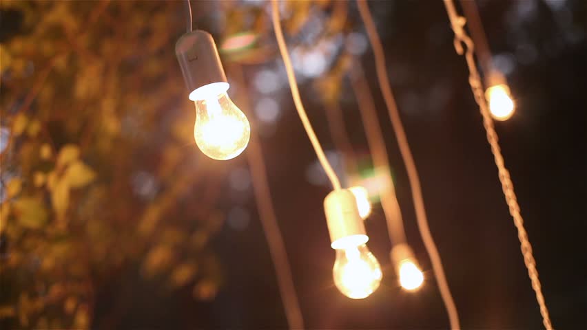 Light Bulbs Outdoor On A Stock Footage 100 Royalty Free 19478773 Shutterstock