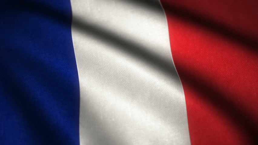 French Close Up Waving Flag - HD Loop Stock Footage Video 914269 ...